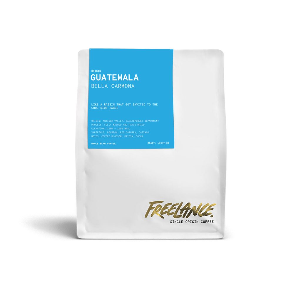 Decaf Colombia Narino – Freelance Coffee Project